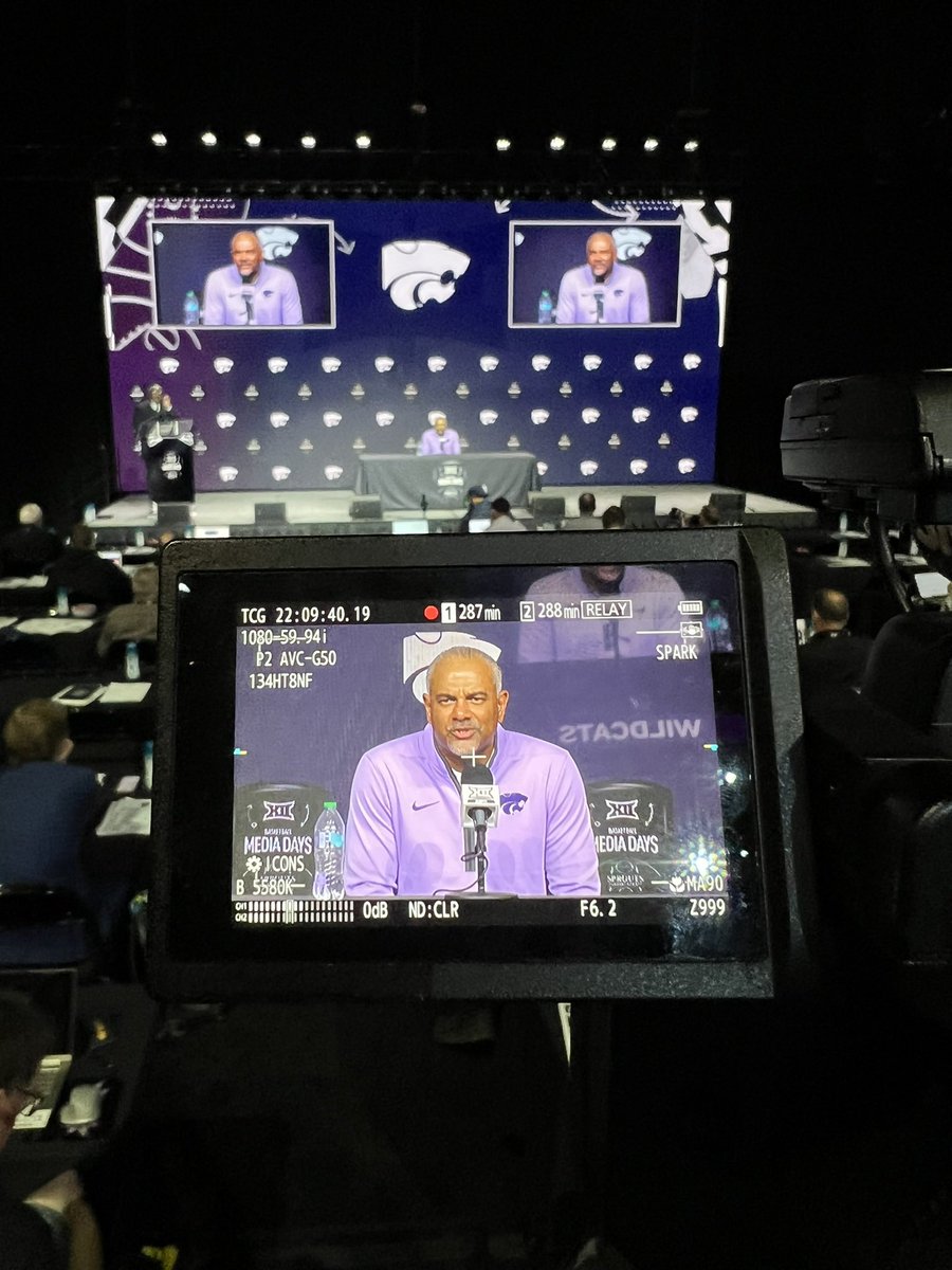 landonian87's tweet image. Jerome Tang’s opening comments?

“Make sure to tell Scott Drew happy birthday”
#KStateMBB #BaylorMBB