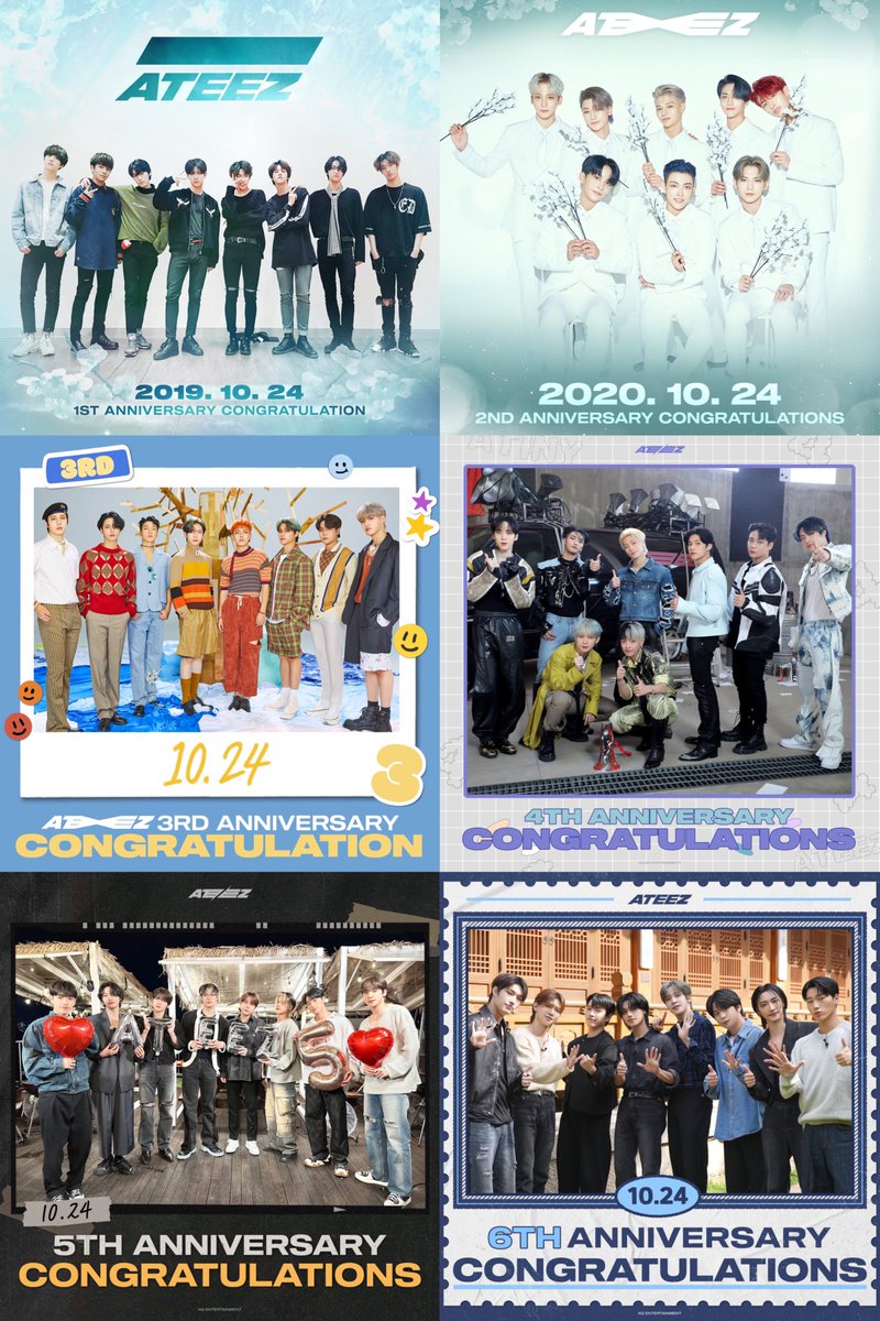 moonlilchild's tweet photo. ateez’s anniversary post from 2019 - 2024 🥹🤍

HAPPY ATEEZ DAY
#6GoldenYearsWithATEEZ
#편도행_해적선_6년째_순항중 https://t.co/t1HIruQzMW