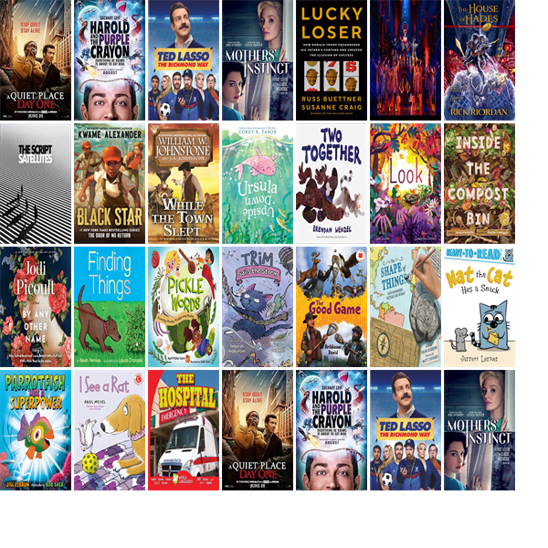 WilbrahamPubLib's tweet photo. This week the Wilbraham Public Library has 21 new books, six new movies, and three new music CDs.  New items include Madden NFL 25, A Quiet Place, Astro Bot, Harold and the Purple Crayon, Ted Lasso, Kirby and the Forgotten Land, and Mothers' Instinct. https://t.co/lZBoTxCh41 https://t.co/6zdPXdvp51