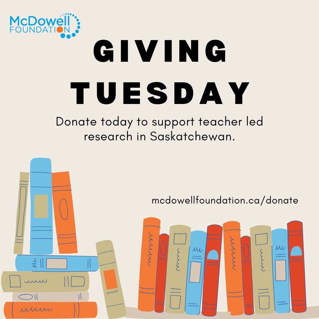The work of the McDowell Foundation is only possible due to the generous support of individuals, organizations, and businesses. 

There are a number of ways to support the McDowell Foundation and teacher led research in Saskatchewan.

mcdowellfoundation.ca/donations/