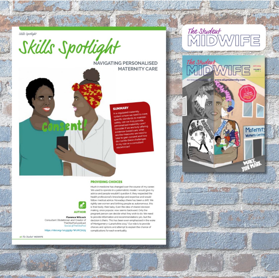 Flo W (fwmaternity.bsky.social) (@fwmaternity) on Twitter photo Pleased to write this article for <a href="/TSM_Journal/">The Student Midwife Journal</a> on consent & choice <a href="/TheObsPod/">Florence (she/her)</a> #matexp #maternity #midwifery #studentmidwife Pleased to write this article for <a href="/TSM_Journal/">The Student Midwife Journal</a> on consent & choice <a href="/TheObsPod/">Florence (she/her)</a> #matexp #maternity #midwifery #studentmidwife