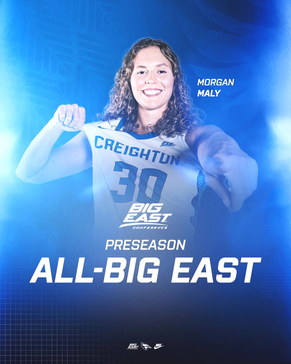 Preseason <a href="/BIGEAST/">BIG EAST Conference</a> honors for <a href="/_morggaaannnnn/">Morgan Maly</a> 😎

#GoJays