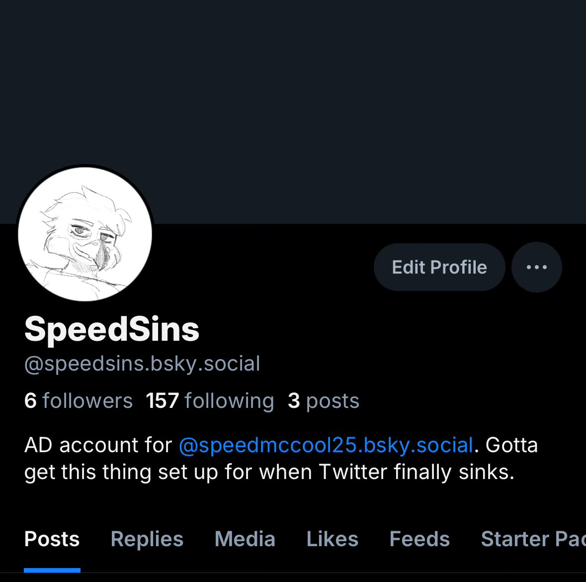 SpeedSins's tweet photo. Just so you all know, I'm on 🟦☁️ https://t.co/eWWAzS0i7P