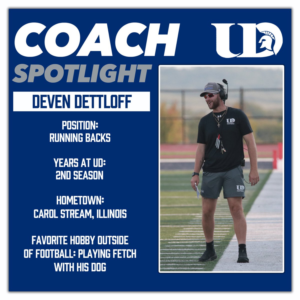 Today’s Coach Spotlight is on Coach Dettloff!!

#DAT // #SHIELD