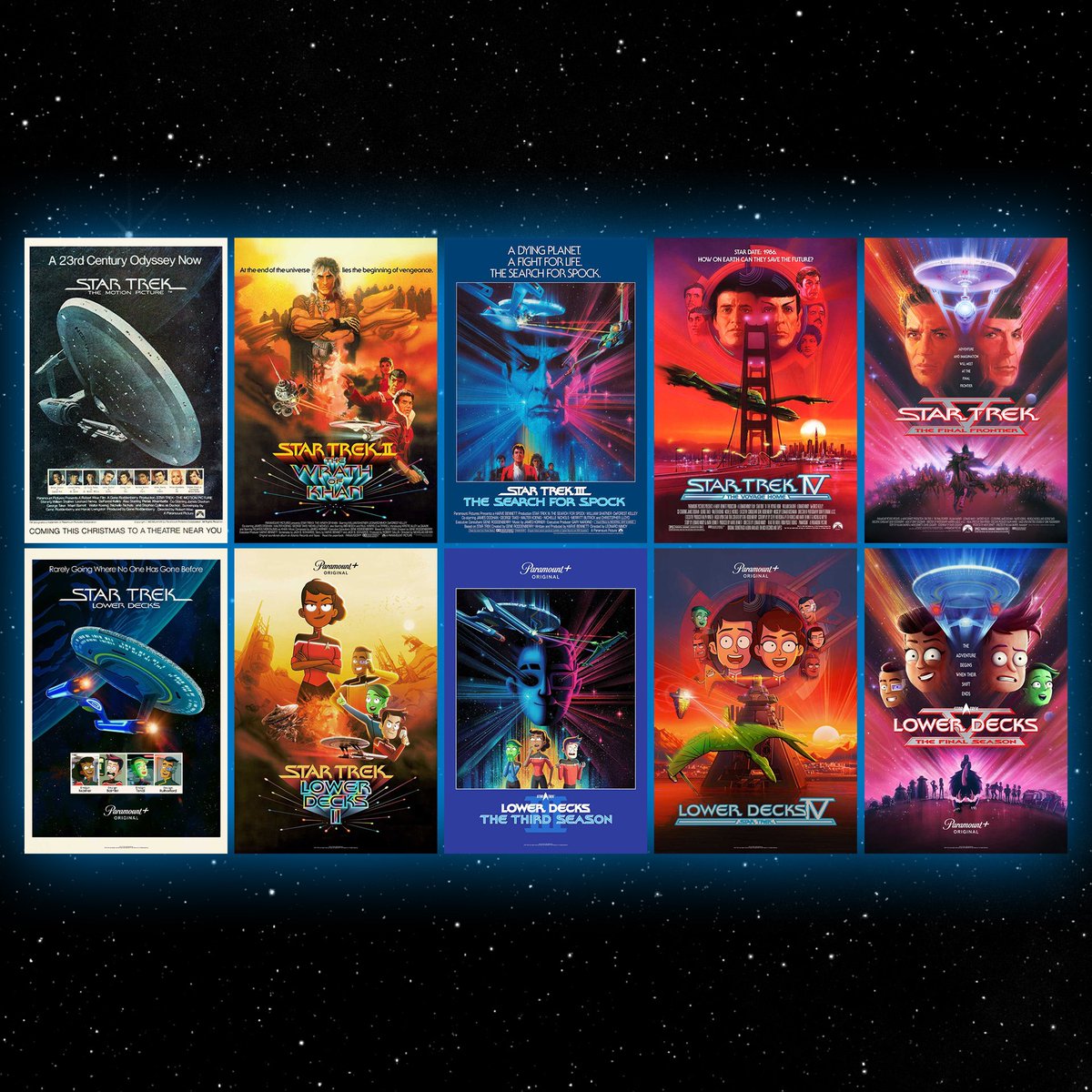 LOWER DECKS PARODY POSTERS…