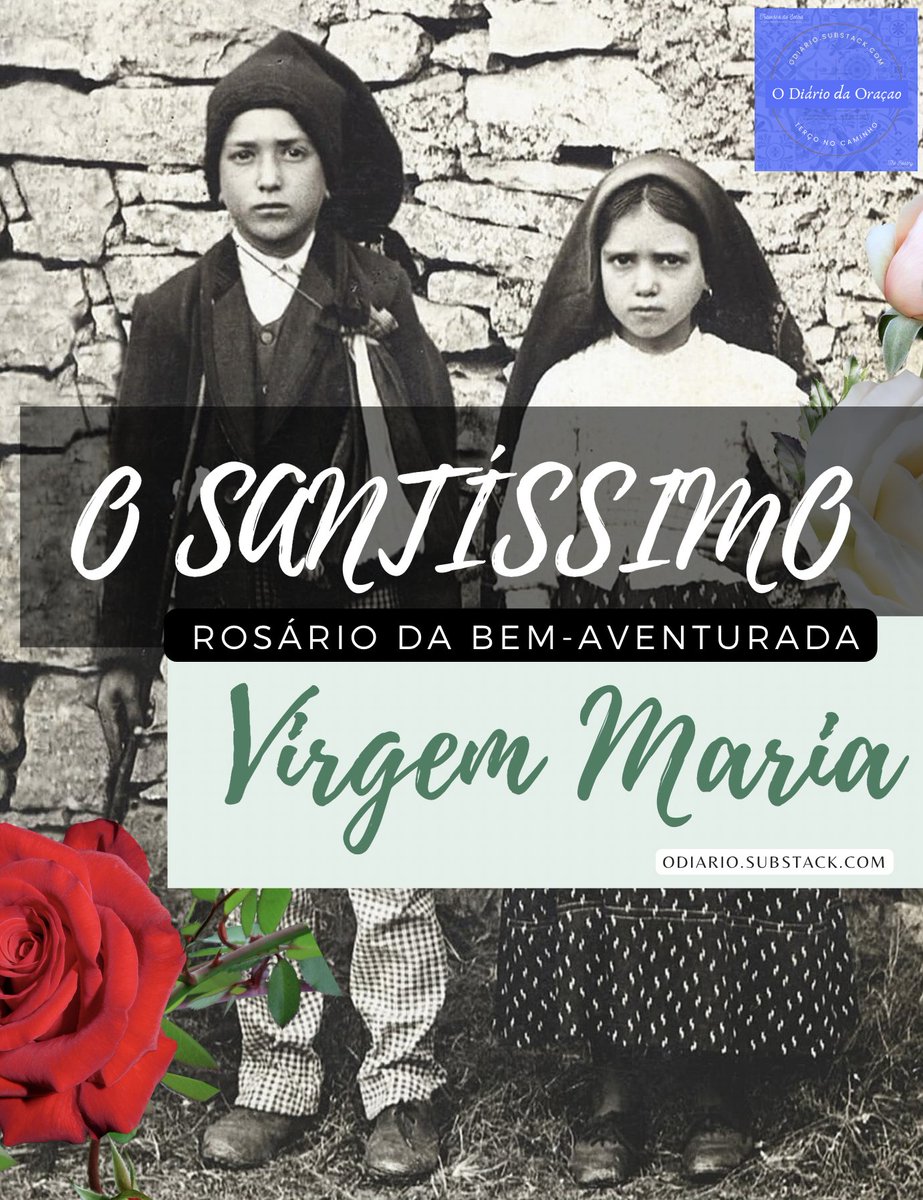 TheRosaryHour's tweet photo. “Rezem o terço, todos os dias, para alcançarem a paz para o mundo e o fim da guerra" (Memórias da Ir. Lúcia, p. 174). https://t.co/Bx2GL7R1cZ