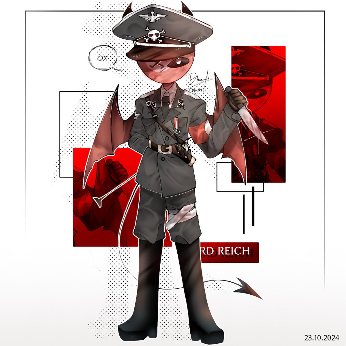 Третий рейх - Third reich #CountryHumans