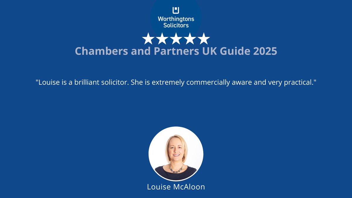 We are thrilled that our <a href="/LouiseMcAloon10/">Louise McAloon</a> ranked Band 1 Employment Lawyer in <a href="/ChambersGuides/">Chambers and Partners</a> 

#employmentlaw #chambers2025