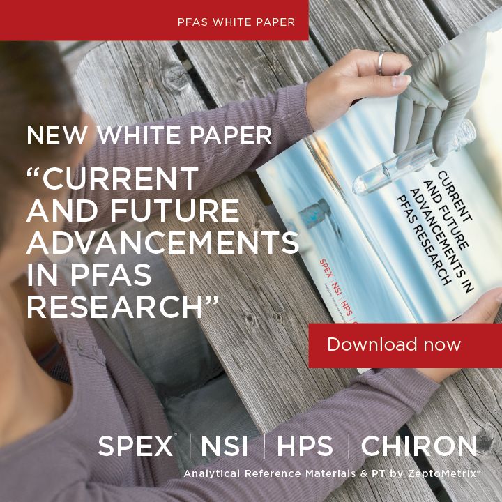 Dive into the complexities of per- and polyfluoroalkyl substances (PFAS) through this in-depth white paper. 

𝗗𝗼𝘄𝗻𝗹𝗼𝗮𝗱 𝗡𝗲𝘄 𝗣𝗙𝗔𝗦 𝗪𝗵𝗶𝘁𝗲 𝗣𝗮𝗽𝗲𝗿: lnkd.in/geKM_haV

𝗦𝗵𝗼𝗽 𝗣𝗙𝗔𝗦: lnkd.in/gmavgdfu

#PFAS #PFOS #referencematerials