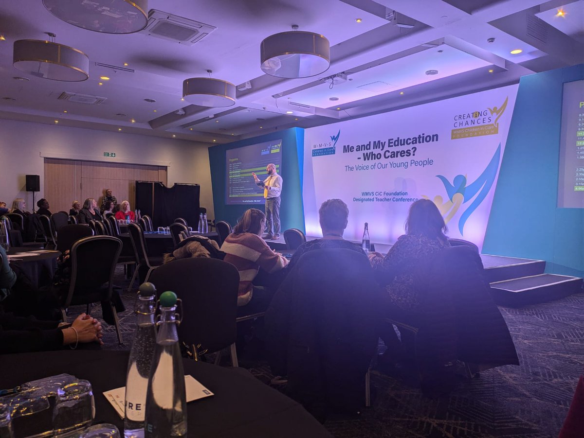 <a href="/Kelly_NHP/">Kelly Mottram</a> &amp; Lizzie attended the <a href="/WmvsF/">WMVS Children in Care Foundation</a> Designated Teacher Conference today representing NHP and <a href="/CLNMovement/">Care Leavers National Movement</a>. A fantastic day focusing on ways to influence the education experiences and outcomes for children in and leaving care.

#NHP #HouseProject #CareExperienced #CareLeavers