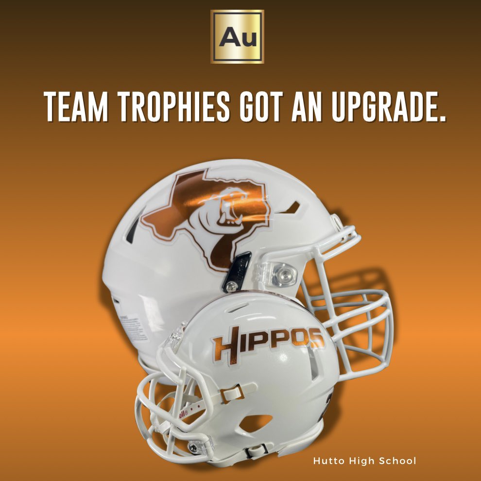 AuDesigns's tweet image. Game day memories deserve more than a dusty old trophy. Let Au get your team set with custom mini helmets. Visit our website for pricing options and ordering. #Au #CustomizeYourLegacy