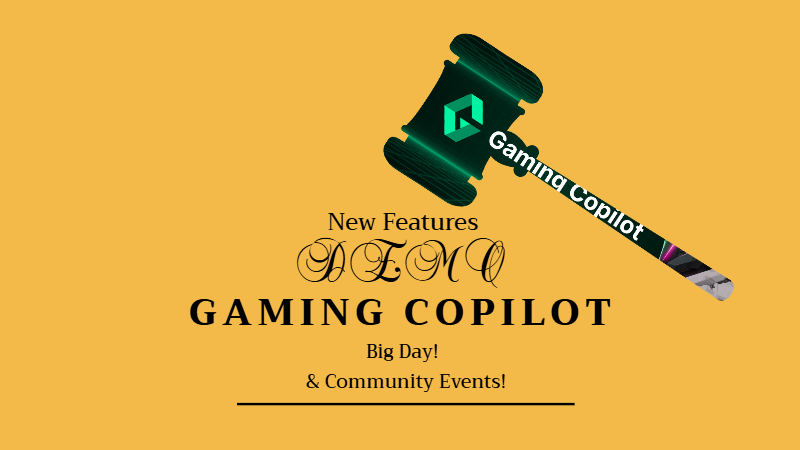 🚀 The Gaming Copilot Demo is now live! 🎮🤖
The Gaming Copilot Demo is now available for download. Our AI assistant is here to enhance your gaming experience. Join our Discord to share your feedback and suggestions!
[DEMO]store.steampowered.com/app/3145640/Ga…
[DC]discord.gg/V6E7XK5Av7