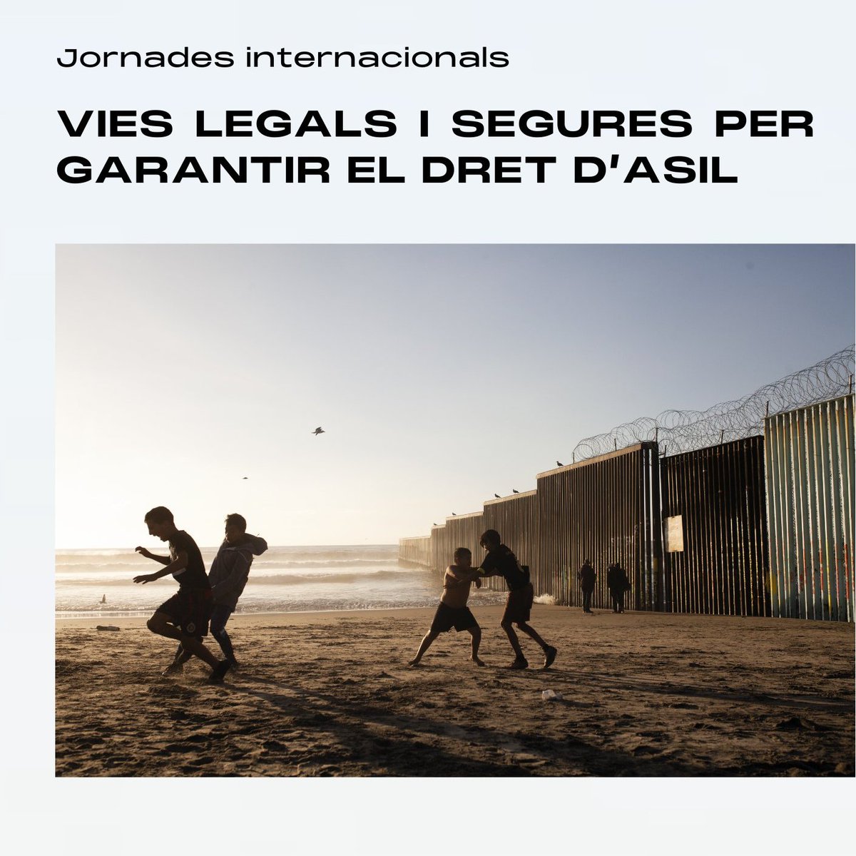 🔜Jornadas “Vies legals i segures per garantir el dret d’asil”, con <a href="/CCARefugi/">Comissió Catalana d'Acció pel Refugi</a> 

📢Experiencias sobre reasentamiento y corredores humanitarios y la presentación del informe del <a href="/CER_Migracions/">CER Migracions</a> 

🗓️28-29 octubre
📍<a href="/patillimona/">Pati Llimona</a> 

👇Programa e inscripciones
🔗ccar.cat/jornades-inter…