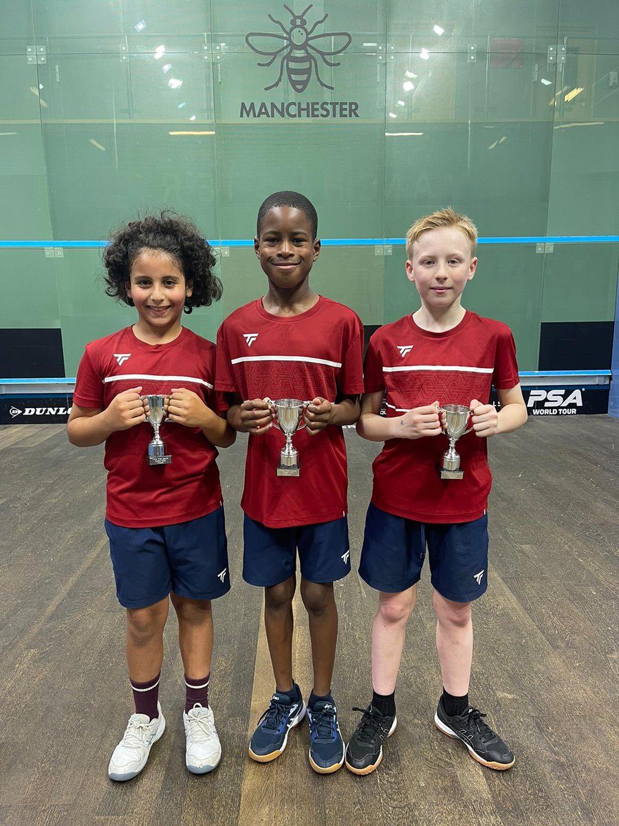 Manchester Squash Academy ๐ (@squashmsa) on Twitter photo Fantastic results at the <a href="/englandsquash/">๐ด๓ ง๓ ข๓ ฅ๓ ฎ๓ ง๓ ฟ England Squash</a> North West Aspire Championships last weekend. <a href="/SquashMSA/">Manchester Squash Academy ๐</a> players won the under 9, 11 & 13 titles! ๐๐๐
Congratulations Eyad, Mitaire & Reuben <a href="/NWCSquashLeague/">North West Counties Squash League</a> <a href="/Better_Mcr/">MCRactive Centres</a> <a href="/MCRActive/">Manchester Active</a> <a href="/tecnifibre/">Tecnifibre</a> Fantastic results at the <a href="/englandsquash/">๐ด๓ ง๓ ข๓ ฅ๓ ฎ๓ ง๓ ฟ England Squash</a> North West Aspire Championships last weekend. <a href="/SquashMSA/">Manchester Squash Academy ๐</a> players won the under 9, 11 & 13 titles! ๐๐๐
Congratulations Eyad, Mitaire & Reuben <a href="/NWCSquashLeague/">North West Counties Squash League</a> <a href="/Better_Mcr/">MCRactive Centres</a> <a href="/MCRActive/">Manchester Active</a> <a href="/tecnifibre/">Tecnifibre</a>
