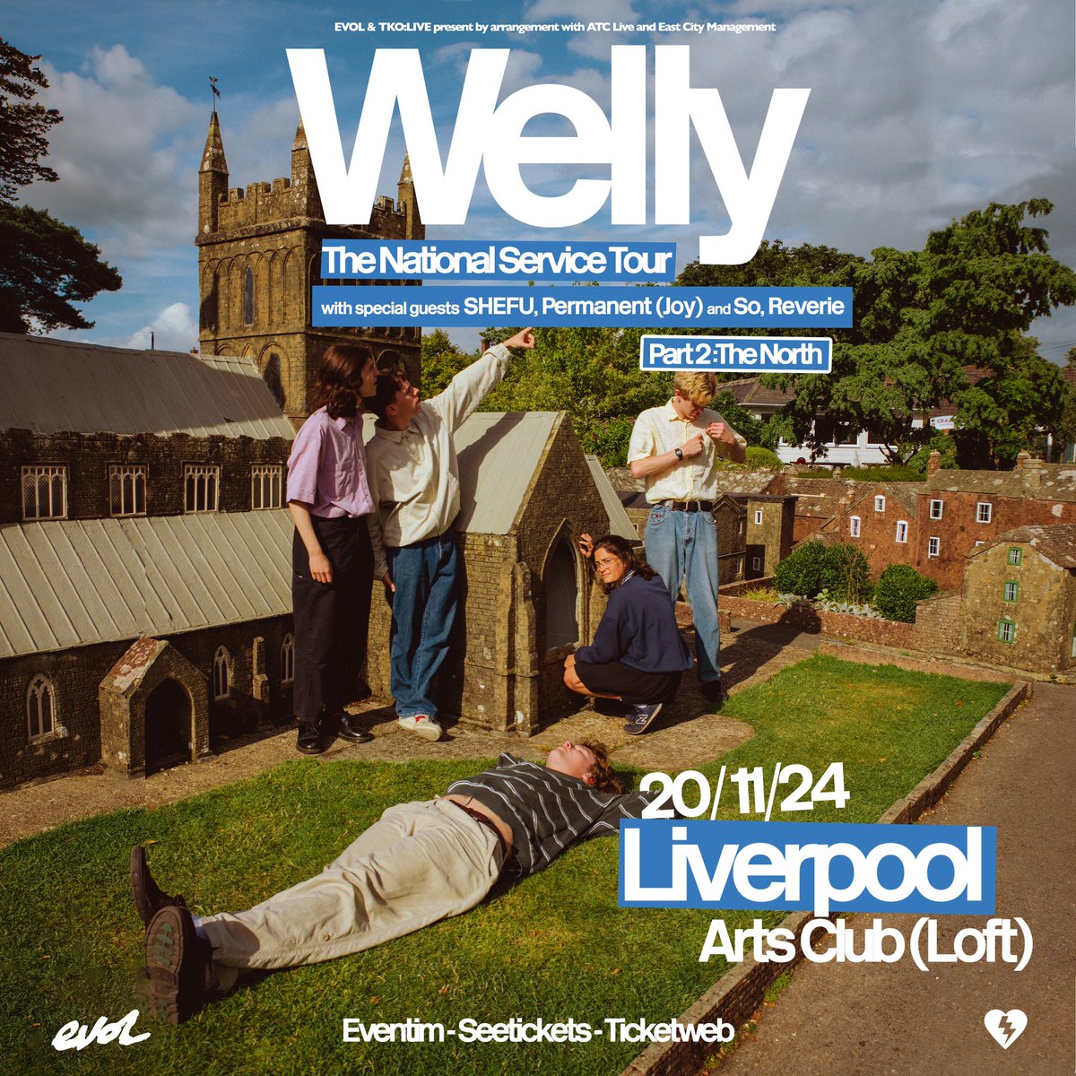 it’s only fuckin <a href="/WorldWideWelly/">Welly</a> !!! come on u cheeky boy u know u want to &lt;3 come down and see us play, this one’s going to be bouncing off the walls !!! 

Arts Club Loft 
20/11/24 
link in bio 𐙚