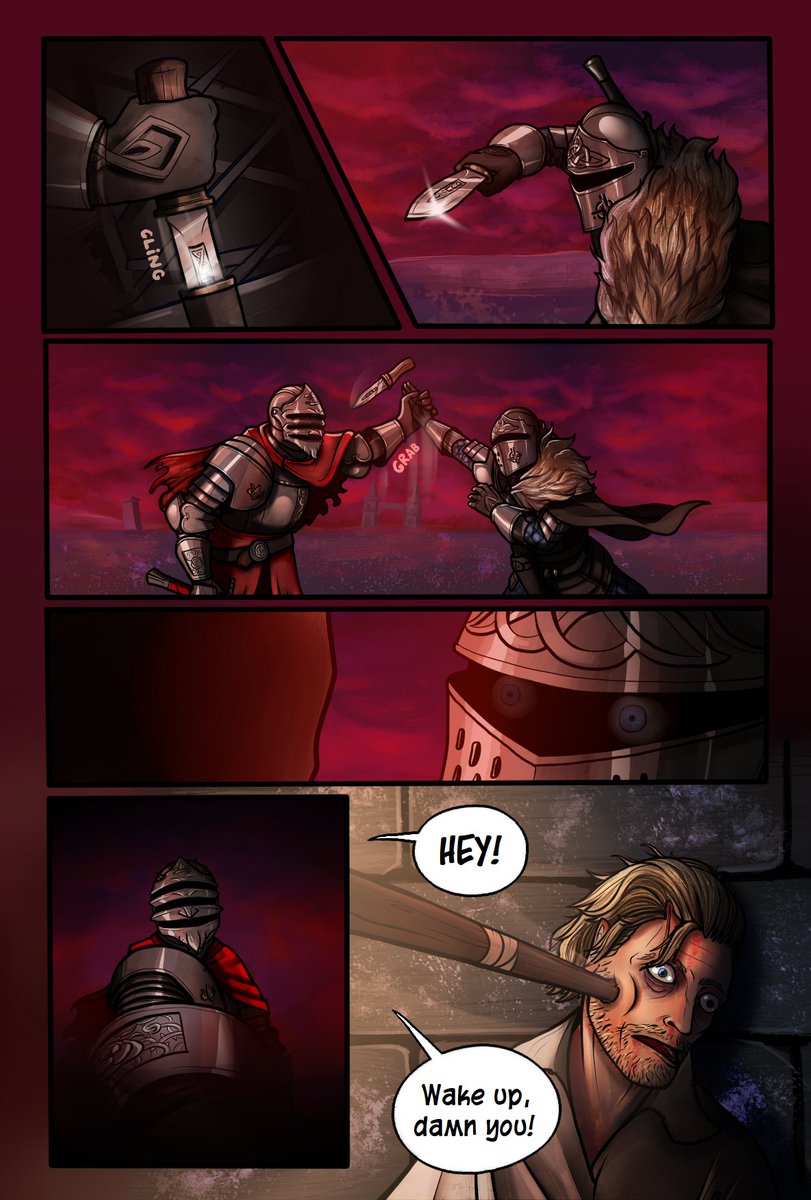 Angry_ceSar's tweet photo. Once in 2018 i was trying to create a dark fantasy comics, but posting this little story here only now

(1/6) https://t.co/jHaXXBN6Ru
