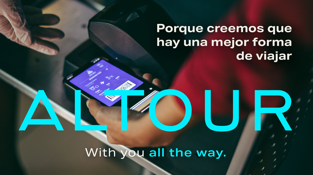 CTSViajes's tweet photo. ALTOUR, una fusión de dos mundos en donde los humanos y la tecnología trabajan juntos para ofrecer una experiencia perfecta.📱🌐

#estoesAltour #WithYouAllTheWay #WeAreALTOUR https://t.co/9f0eTZ6eNu