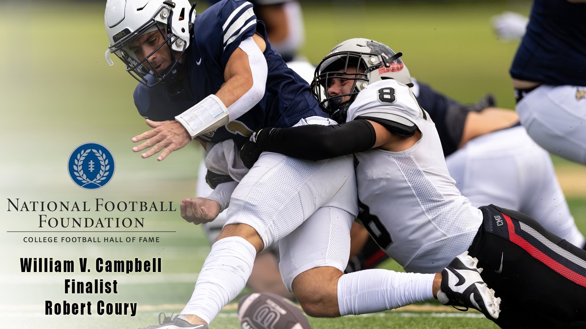 Robert Coury Named William V. Campbell Finalist #TartanProud
athletics.cmu.edu/x/gb18v
