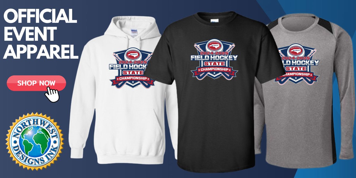 NCISAA1's tweet photo. Whether you are going to the Boys Soccer Championships or the Field Hockey Championships, there is official merchandise for all championships available for purchase online. 📦 Order Now: https://t.co/zJ1PPgLizO ⚽ and https://t.co/ulFRLIWb7d 🏑 https://t.co/oK7ZcEJ1ZA