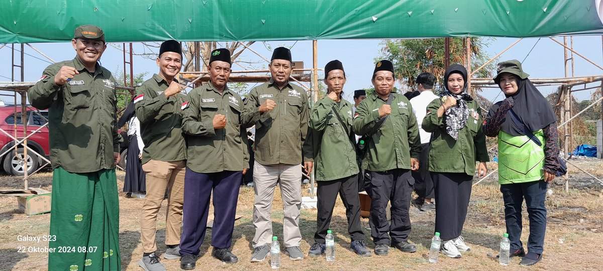 LPBINU_SIDOARJO's tweet photo. Prosesi upacara peringatan Hari Santri Nasional 2024 bersama PCNU Kab. Sidoarjo dihalaman Masjid KH. M. Hasyim Asy'ari di komplek kampus UNUSIDA, Sidoarjo.(22/10)

#Nahdlatululama #pcnusidoarjo #nudeltamedia #pplpbinu #lpbinu #lpbinusidoarjo #siapsiaga

https://t.co/qMUGLNDVgy https://t.co/1sDkGXNTkU