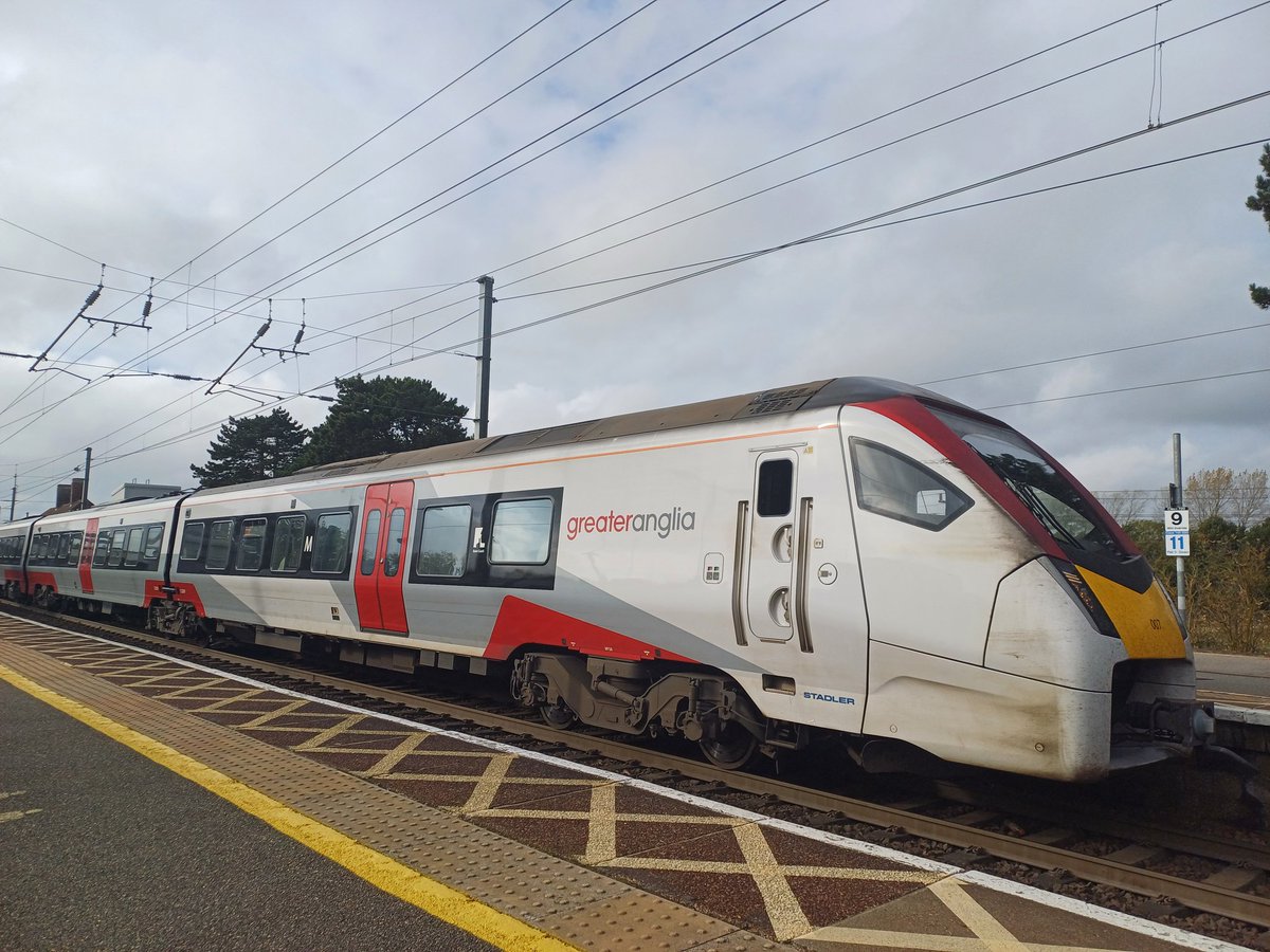danthetrainman's tweet image. Enjoyed seeing some trains at #Manningtree today. #class720 #class745 #class755 #ukrailscene #daytrip