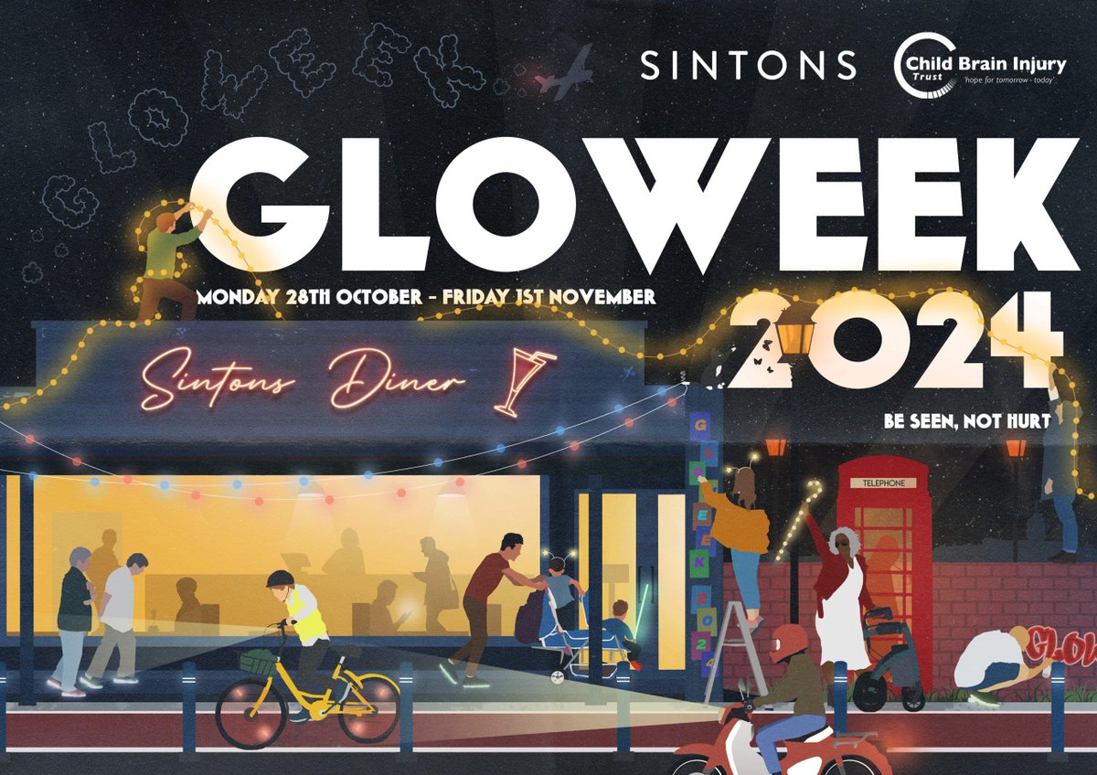 Light up for GloWeek 2024 tinyurl.com/4w6up7m2 <a href="/SintonsLaw/">Sintons LLP</a> <a href="/cbituk/">Child Brain Injury Trust</a> #CBITGLOWEEK24
