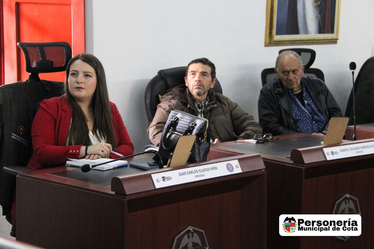 🕊️🏳️💙La Personería Municipal de Cota, participó en la capacitación sobre escenarios y prácticas de la justicia de paz, convocada por el Concejo Municipal. Allí resaltamos a las entidades municipales, la importante labor que desempeña esta institución en el Municipio.