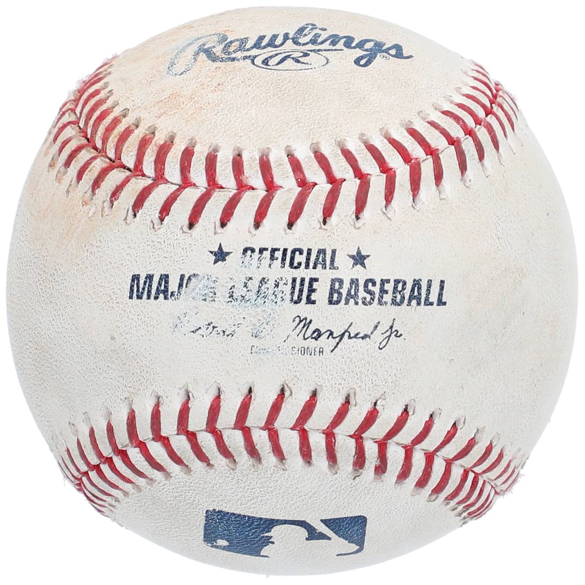 GoldinCo's tweet photo. PART OF BASEBALL HISTORY! 5️⃣1️⃣ 

This Sept. 19, 2024 - Shohei Ohtani's Actual 51st Home Run Game-Used OML Manfred Jr. Baseball - First Player to Join 50/50 Club - Historic 3 Home Run, 10 RBI Game - Marlins Home Run Club Member COA, Consignor LOP is available now in our October Legends Auction.

Bid now: https://t.co/qDflWm56KQ