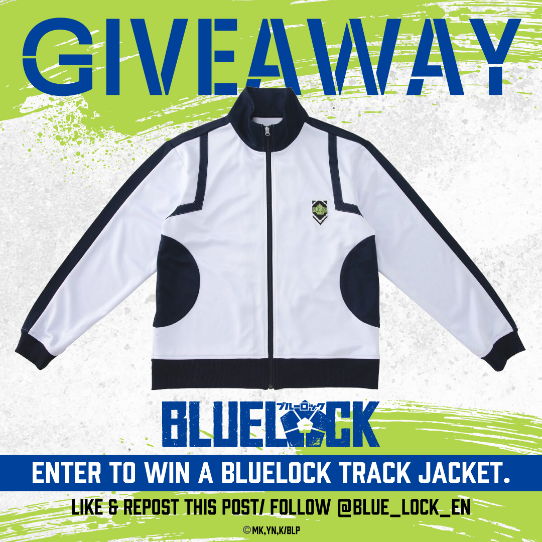 BLUE LOCK Official (@blue_lock_en) on Twitter photo 🎉Enter to win a BLUE LOCK Track Jacket! 🎁
Please follow the rules of the giveaway below:
To enter:
1. Like & Repost this post
2. Follow <a href="/Blue_Lock_En/">BLUE LOCK Official</a>
For details click here!
bit.ly/BLUELOCKJACKET
#BLUELOCK 🎉Enter to win a BLUE LOCK Track Jacket! 🎁
Please follow the rules of the giveaway below:
To enter:
1. Like & Repost this post
2. Follow <a href="/Blue_Lock_En/">BLUE LOCK Official</a>
For details click here!
bit.ly/BLUELOCKJACKET
#BLUELOCK