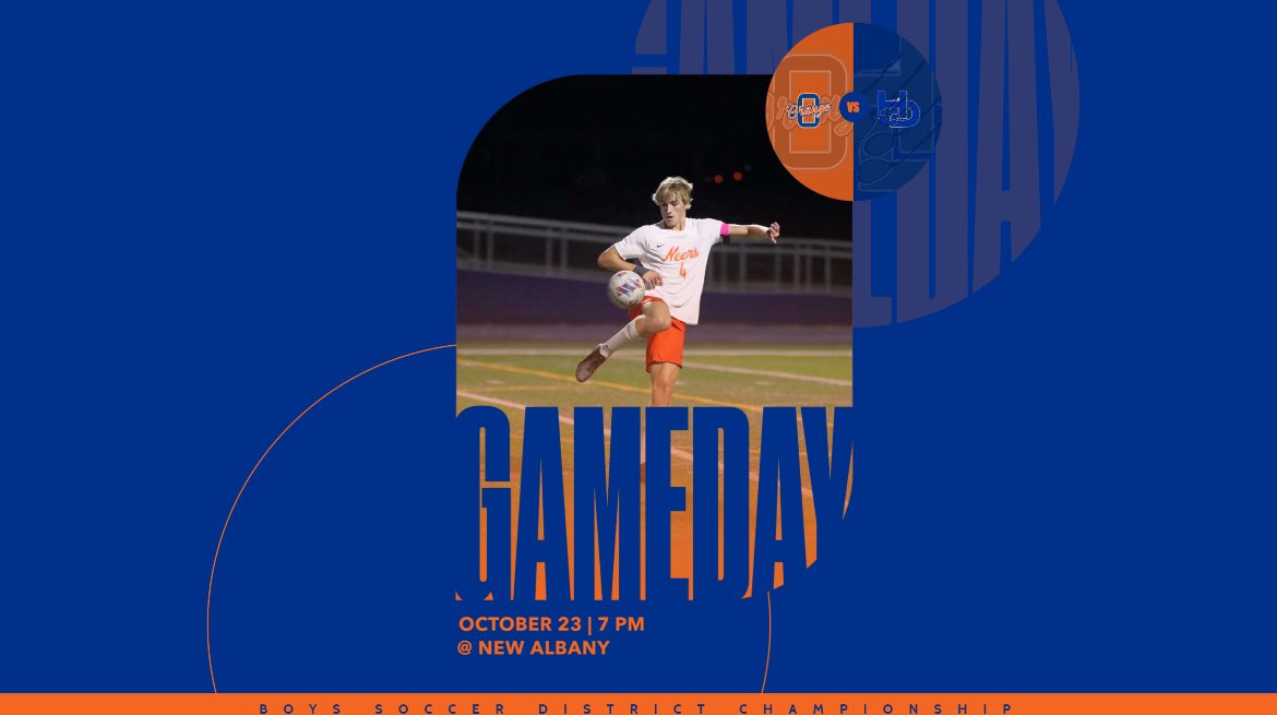 🚨 GAME DAY 🚨
🚨 DISTRICT CHAMPIONSHIP 🚨

📍New Albany 
⚽️ Varsity 
⏰ 7:00 PM 
🆚 Hilliard Davidson 

Roll Neers🍊