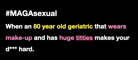 <a href="/defeat_gop/">@Defeat_GOP</a> <a href="/elonmusk/">Elon Musk</a> #magasexual