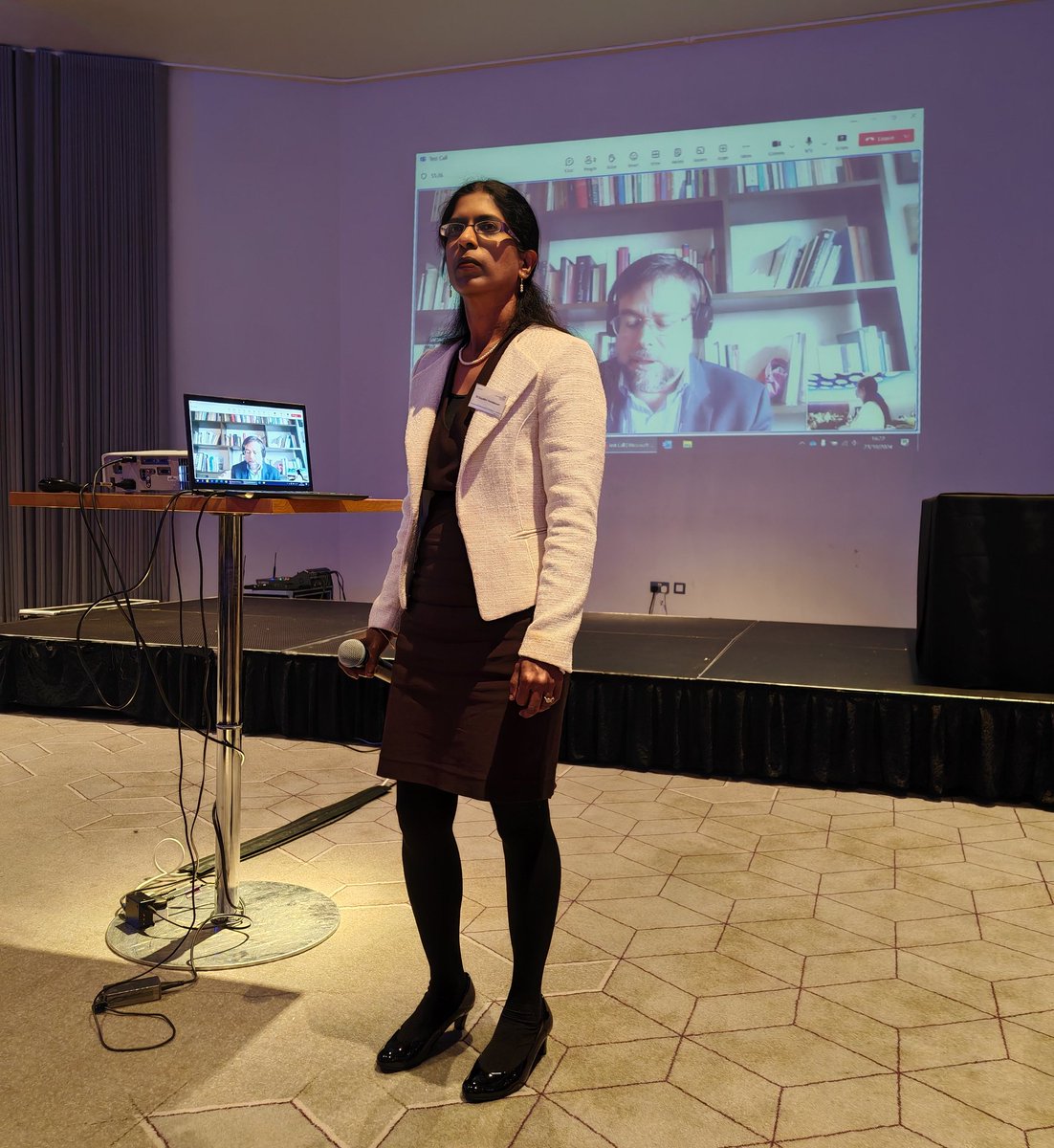 Dr Venkatesan facilitating our Great North Neuropsychiatry Conference 2024.....