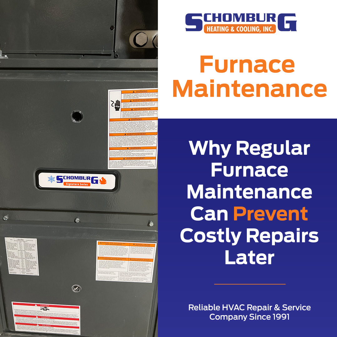 Schomburghvac's tweet image. We know life gets busy, and furnace maintenance can slip through the cracks. But a little attention now can save you from big, pricey headaches later. Keep your home cozy and your wallet happy! 🛠️ #HomeCare #FurnaceMaintenance #SaveMoney #StayWarm