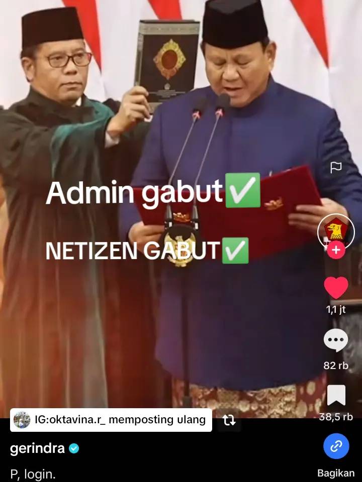 ngakakk bgt liat komentarnya netizen di bales admin Gerindra😭🤣

A THREAD