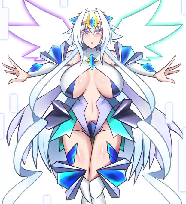 7周年記念として、
『レヴェリーセレスティア』をデザインしました。
ましろとルーシャが融合した変身ヒロインである『レヴェリーフローラ・ブラン』に新たな力が加わってさらに進化した究極の変身ヒロイン。 