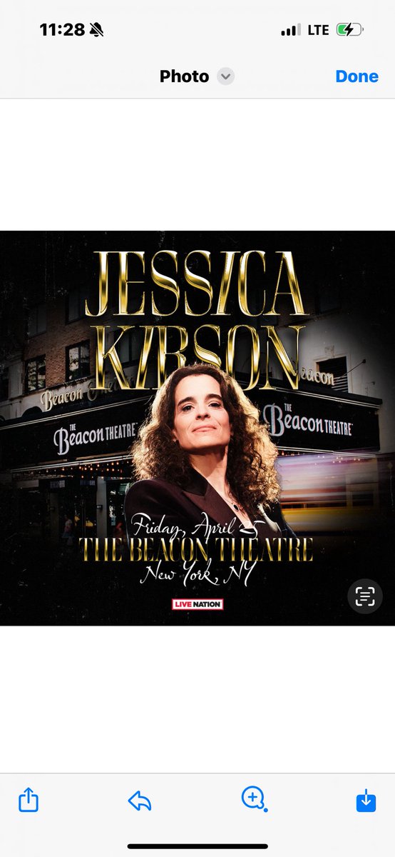 JessicaKirson's tweet image. I’ll be at the @BeaconTheatre in NYC on April 25th, 2025! Get your tickets! 
Presale today! Password: SILLY

ticketmaster.com/jessica-kirson…