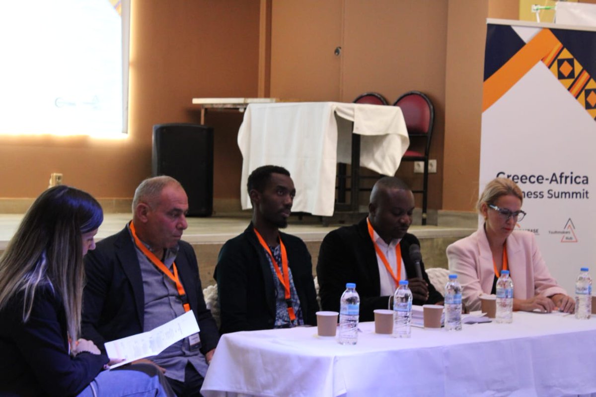 🌐 The Future is global &amp; Greece is here! 

"Business is like bringing together people. Doing business in Greece is like bringing a piece of Africa in the center of Athens."

Julien Makalu, Founder &amp; CEO, INTERAFBASE💡  

#GABSummit2024 #YouthmakersHub