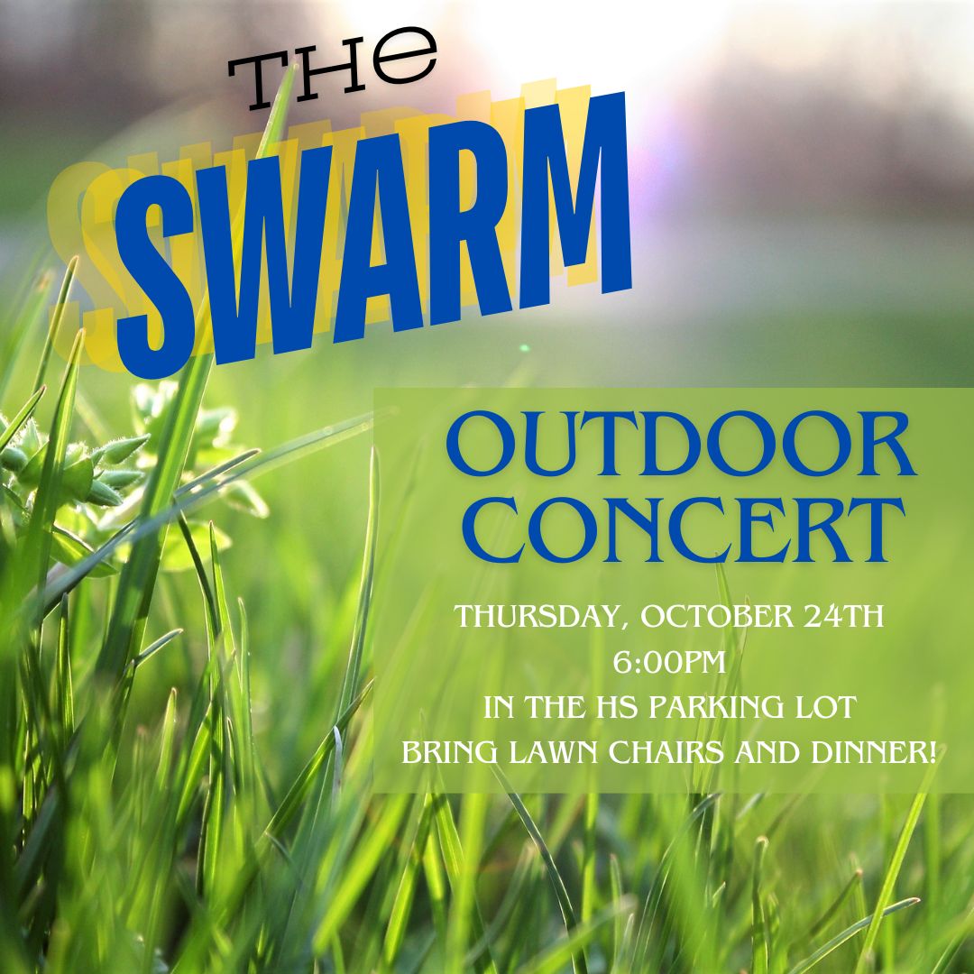Don't miss out on this Concert on the lawn tomorrow night.