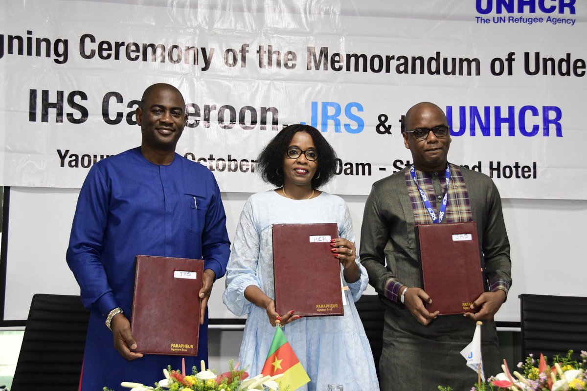 RefugeesCmr's tweet image. Partnerships for sustainable #refugee support!

#UNHCR's collaboration with #IHSTowers, a leader in digital connectivity solutions will improve essential infrastructure &amp;amp; digital resources, potentially fostering resilience &amp;amp; growth for #MinawaoRefugees &amp;amp; surrounding communities.