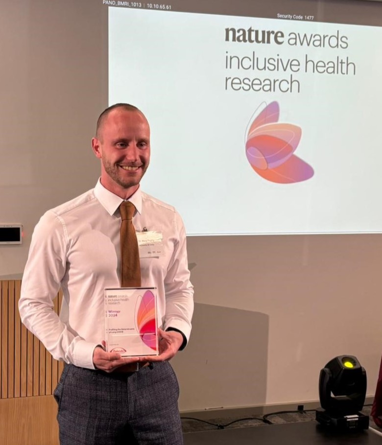 DerbyUniPress (@derbyunipress) on Twitter photo .<a href="/DerbyUni/">University of Derby</a>’s Long Covid research team – led by <a href="/DrMark_Faghy/">Mark Faghy</a> – has won a prestigious <a href="/Nature/">nature</a> Inclusive Health Research Award for its project, ‘Profiling the Determinants of Long Covid’. .<a href="/DerbyUni/">University of Derby</a>’s Long Covid research team – led by <a href="/DrMark_Faghy/">Mark Faghy</a> – has won a prestigious <a href="/Nature/">nature</a> Inclusive Health Research Award for its project, ‘Profiling the Determinants of Long Covid’.