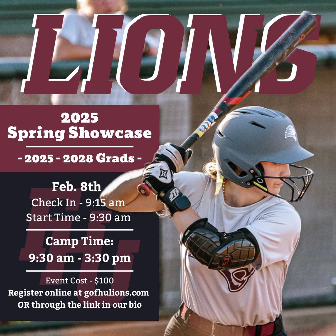 The date is set! 

Don’t miss out on an opportunity to get in front of our staff &amp; receive high-level instruction &amp; development! 

#HearUsRoar