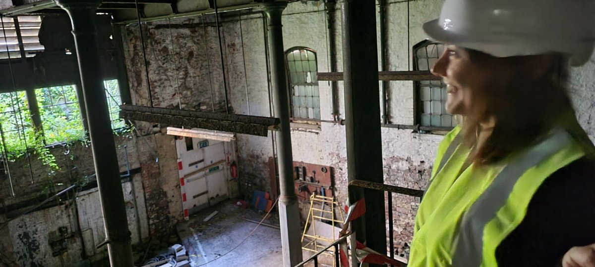ArchHFundEng's tweet photo. Many thanks to the team at @TrinityBristol for hosting our visit to #AHFsupported Jacobs Wells Baths - it was great to hear more about their plans to bring this long vacant building back to life. https://t.co/quhWjpekhv