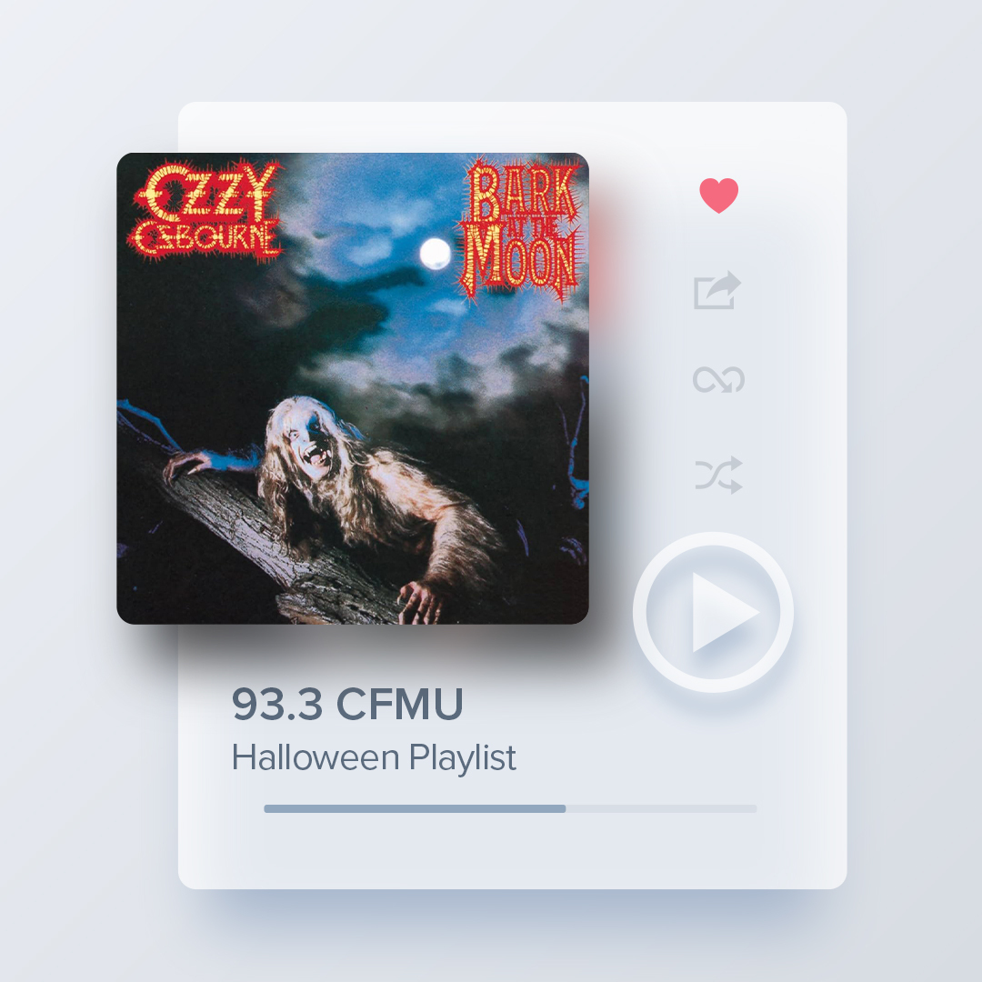 Be sure to check out our new Halloween playlist full of dark, moody, and spooky tracks curated right here at 93.3 CFMU 🎃

#HamOnt #CFMU #McMasterUniversity

bit.ly/48jJTVO
