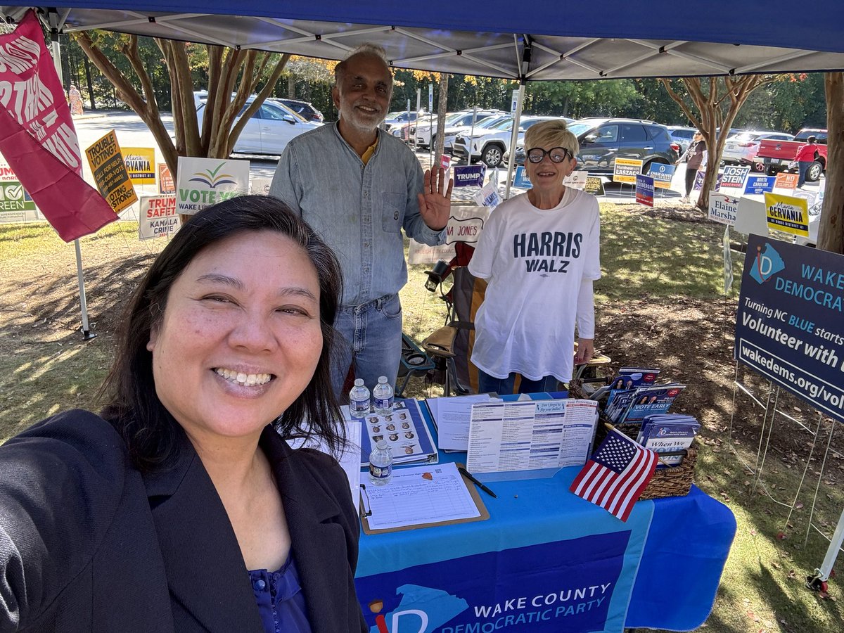 Our volunteers are the backbone of our elections. Thanks for the hard work you have dedicated to help people with voting.

As Americans, we’re blessed to have this right. There are so many countries, this may not be the case. Where ever you are in the country, go out and #vote.