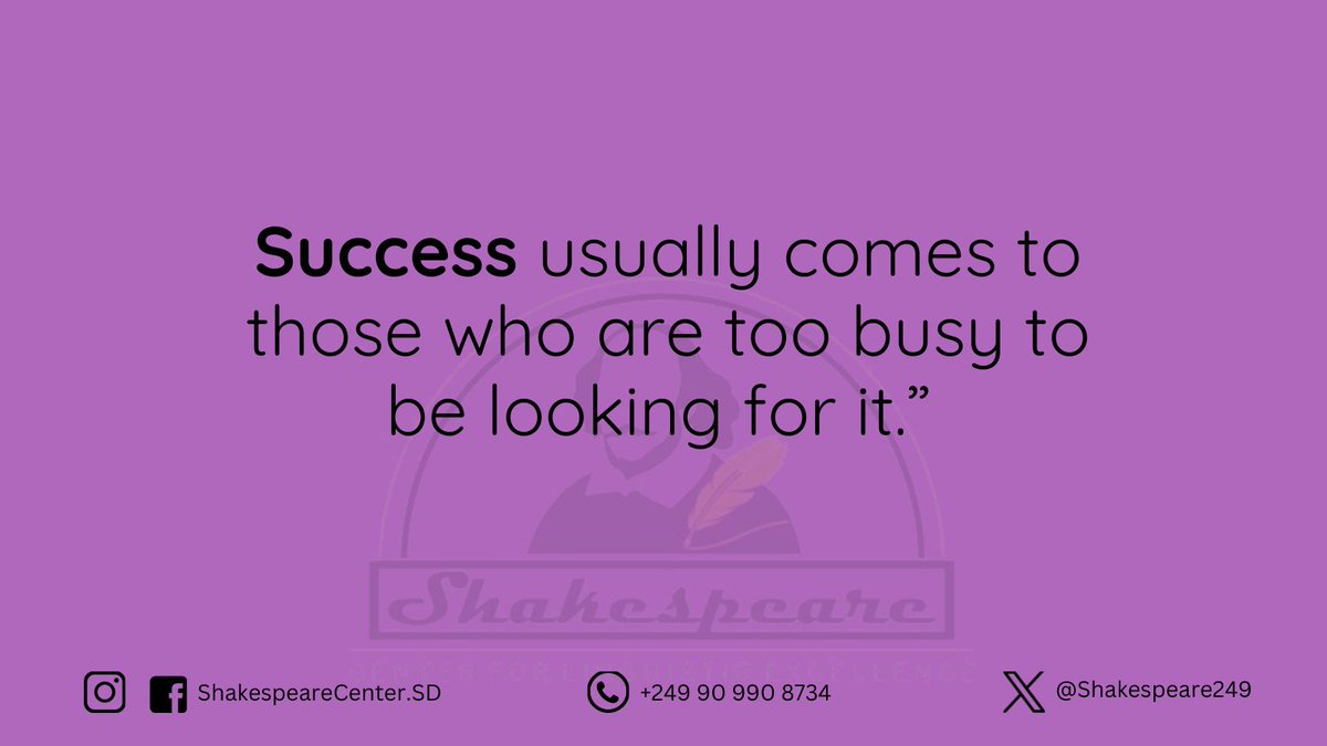 shakespeare249's tweet photo. #Motivation #SuccessMindset #ShakespeareCenter https://t.co/LHzCLMEhJk