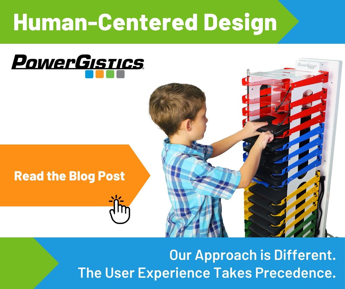 Built for education, designed for people - that's been our objective from the start. Read our take on the concept of Human-Centered Design here: powergistics.com/education/what…