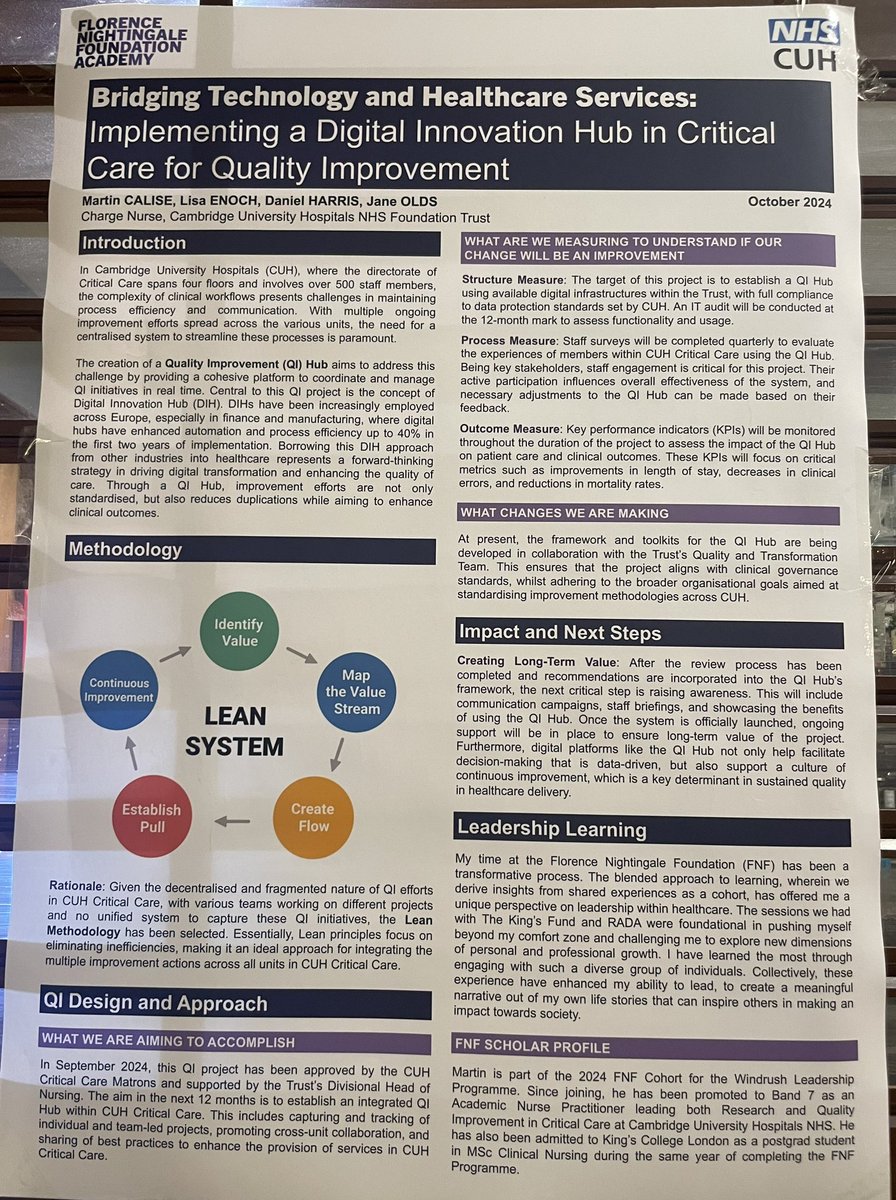 Lisa Enoch (@lisaenoch1) on Twitter photo Best poster goes to Our very own CC QI lead Martin Calise 🙌🙌🙌<a href="/CUH_NHS/">Cambridge University Hospitals NHS</a> <a href="/CUH_CritCare/">CUH adult critical care</a> <a href="/CUH_NMAresearch/">CUH Nurse, Midwife & AHP Research</a> Best poster goes to Our very own CC QI lead Martin Calise 🙌🙌🙌<a href="/CUH_NHS/">Cambridge University Hospitals NHS</a> <a href="/CUH_CritCare/">CUH adult critical care</a> <a href="/CUH_NMAresearch/">CUH Nurse, Midwife & AHP Research</a>