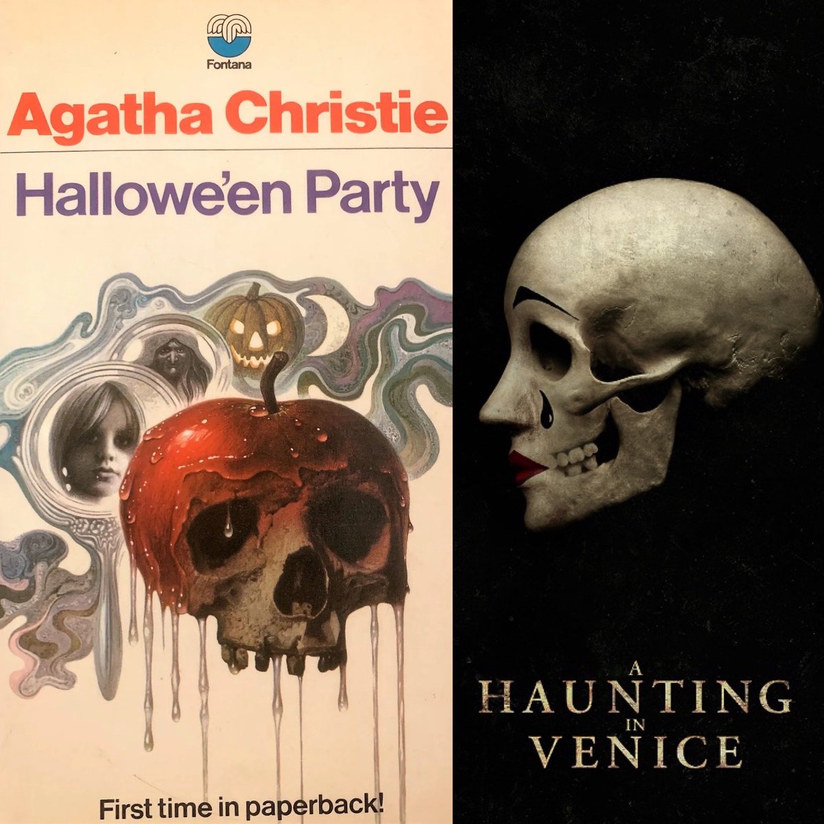 Coming next on Eerie, International: For Halloween we will review Agatha Christie‘s novel HALLOWE‘EN PARTY (1969) and its movie adaptation A HAUNTING IN VENICE (Kenneth Branagh; 2023).
EerieInternational.com