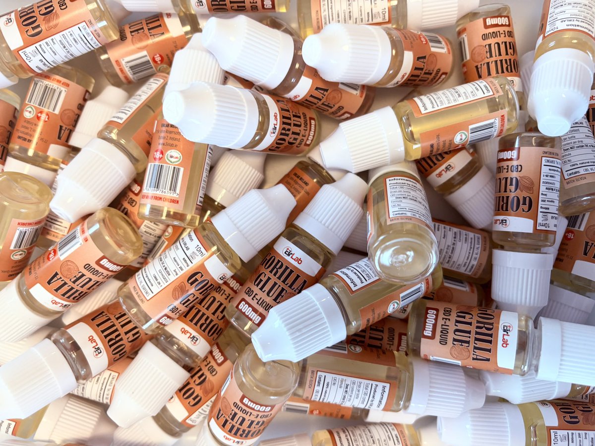 The new range of #Terpene infused #CBD E-Liquids by <a href="/EirlabIRELAND/">EIRLAB IRELAND</a> are now available on uHemp.ie

24 to choose from!
EIRLAB E-Liquids are produced by PhD scientists in Ireland in a ISO-certified facility using only bio ingredients &amp; natural Cannabis terpenes.