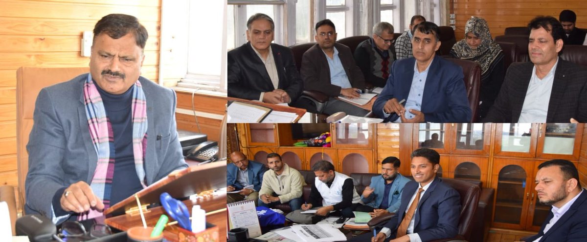 diprjk's tweet photo. Minister for Tribal Affairs, Javed Rana, emphasizes advanced budget planning for effective tribal welfare project implementation in J&amp;K. https://t.co/6lrUYLQs2G